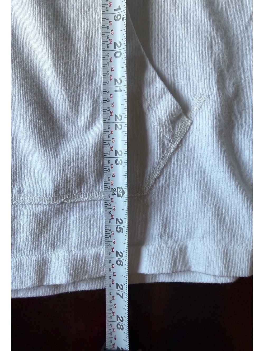 Polo Ralph Lauren White Hoodie with Embroidered Bear Logo, Size M - Picture 7 of 9